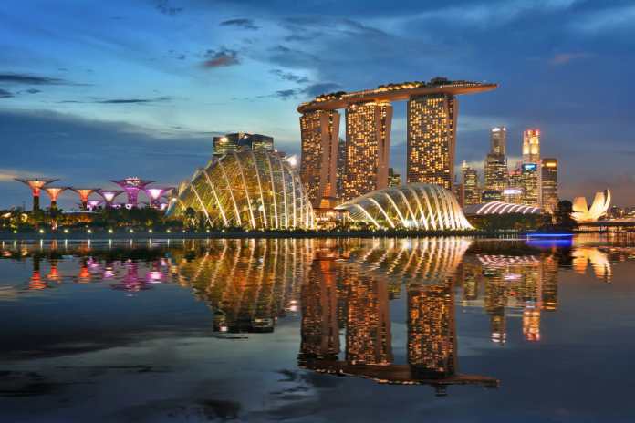 Marina Bay Night View