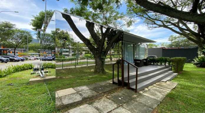 New “Mirror” Shipping Container Hotel At One-North For Staycation From $250/night